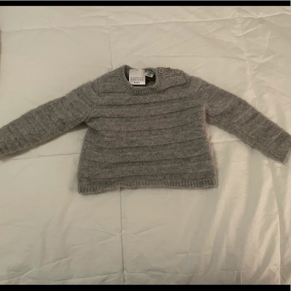 100% cashmere baby boy sweater